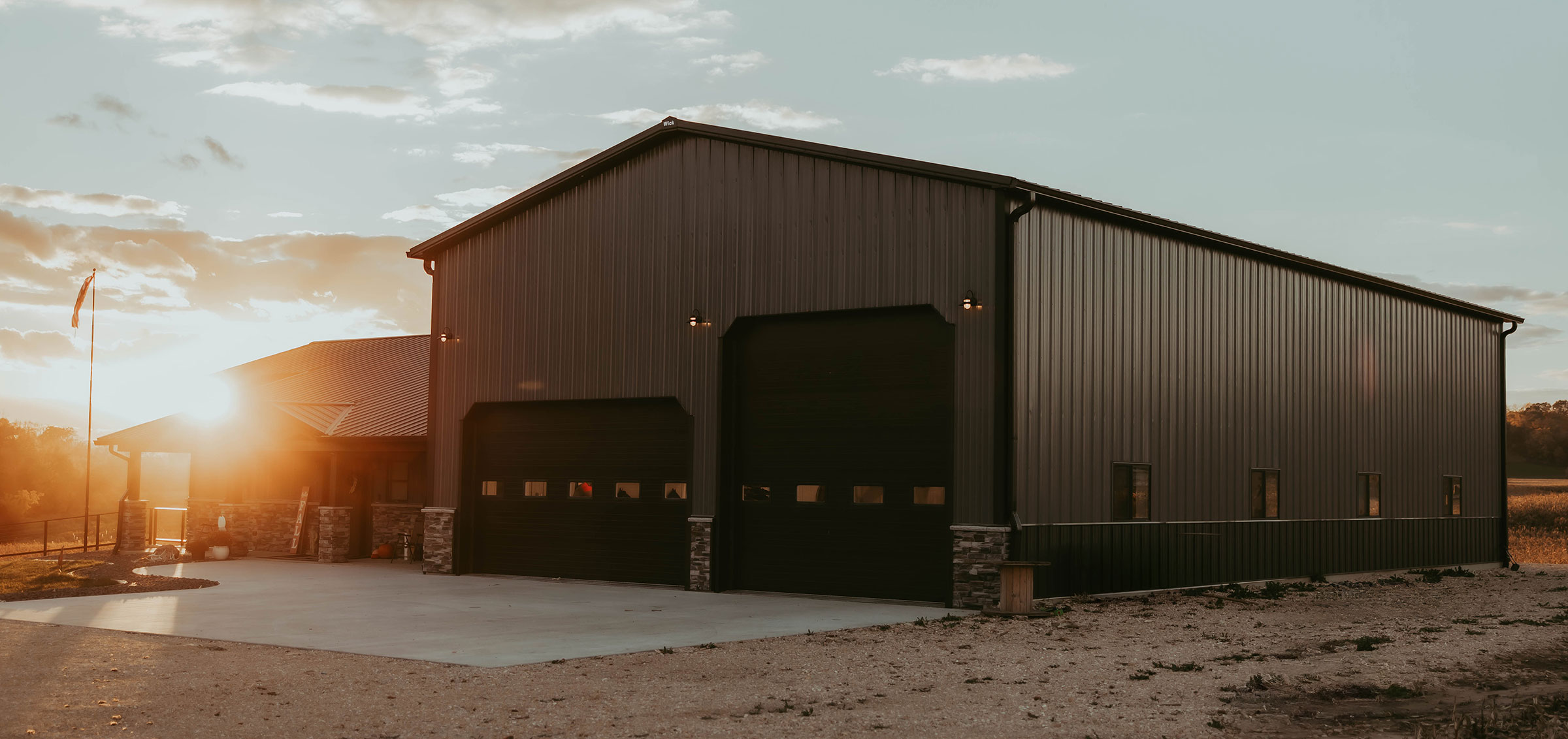Pole Barn Shouse Project