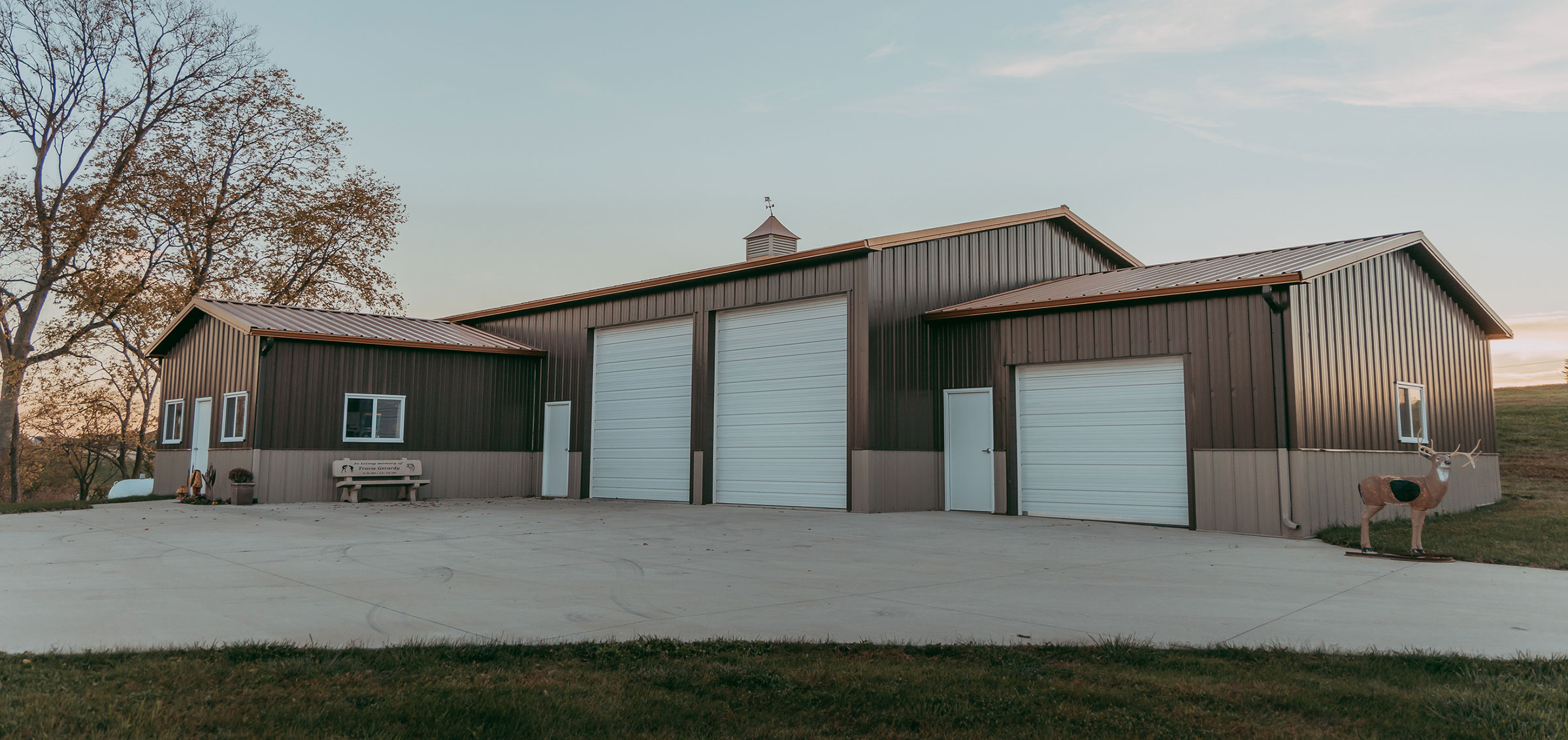 Pole barn Shop