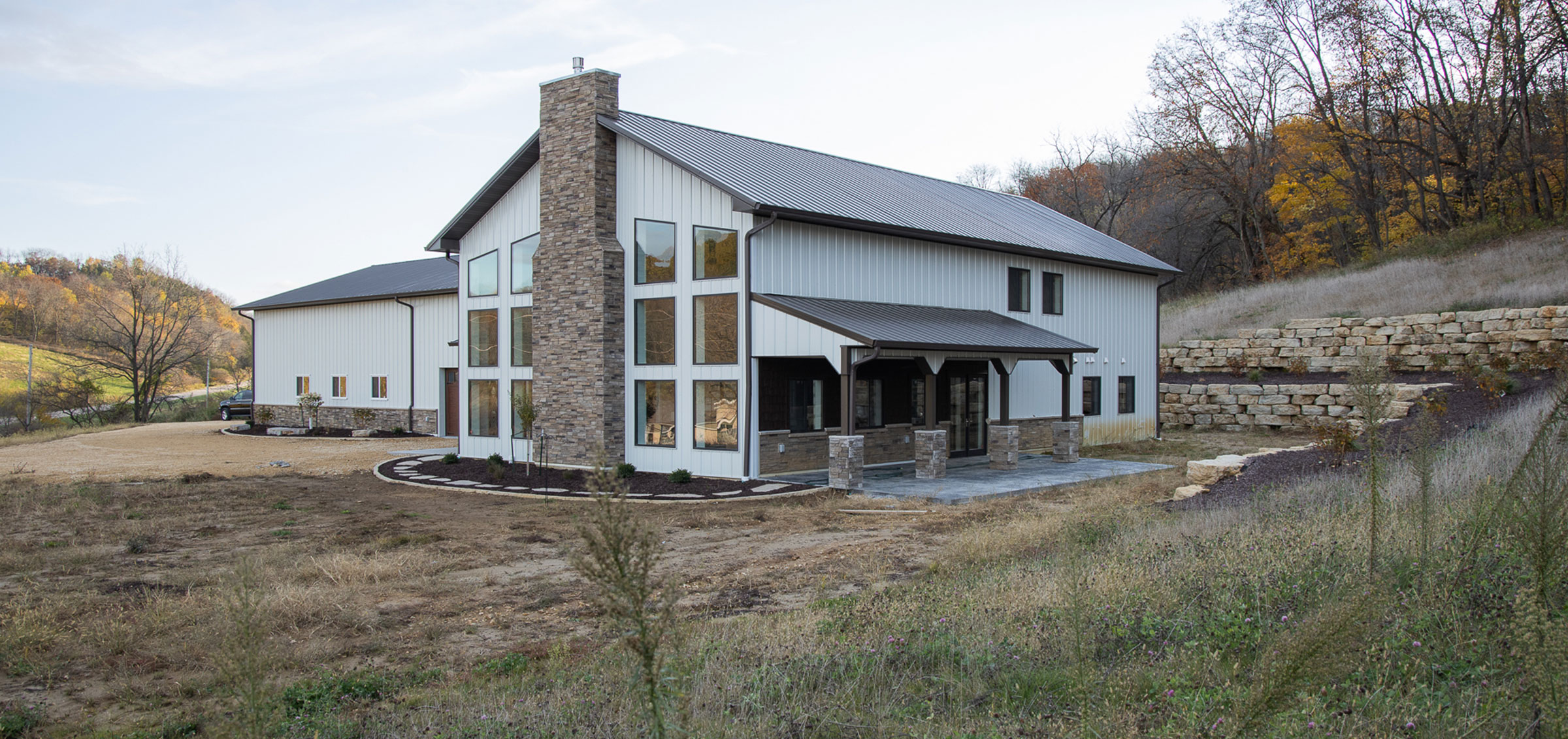Commercial Pole Barndominium Home
